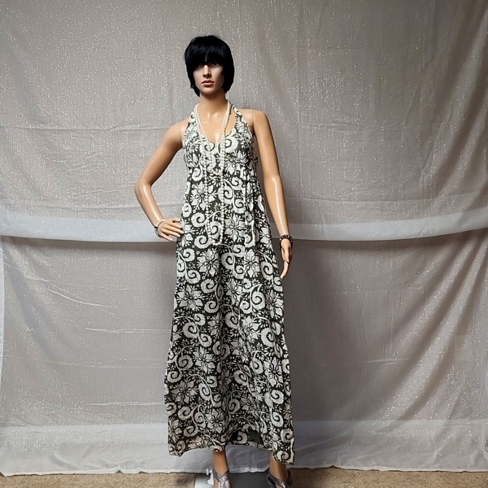 Old Navy Maxi Halter Dress Sz S